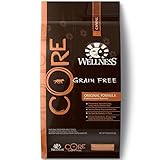 Wellness CORE Natural Grain Free Dry Dog Food, Original Turkey & Chicken, 26-Pound Bag