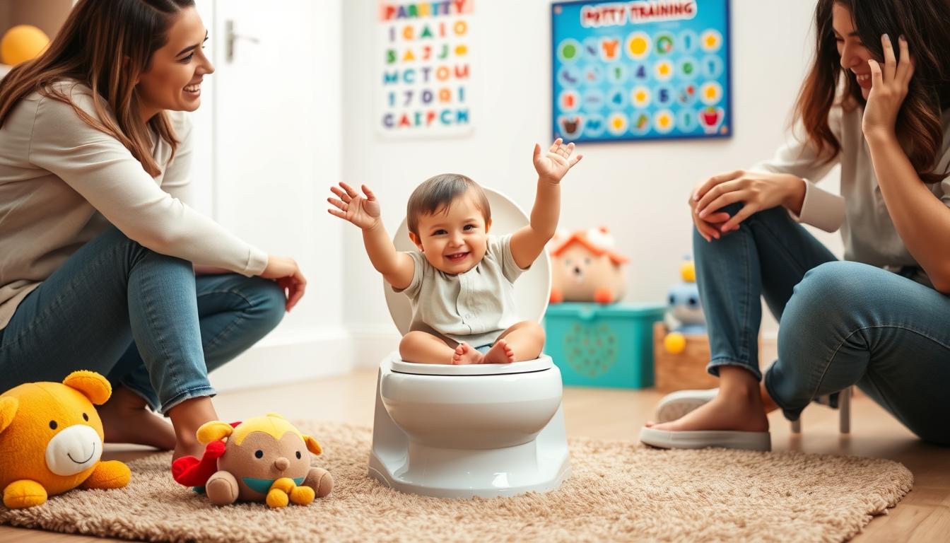 positive reinforcement potty training