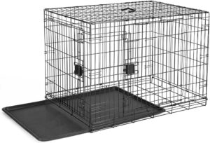 Amazon Basics Foldable Metal Wire Dog Crate