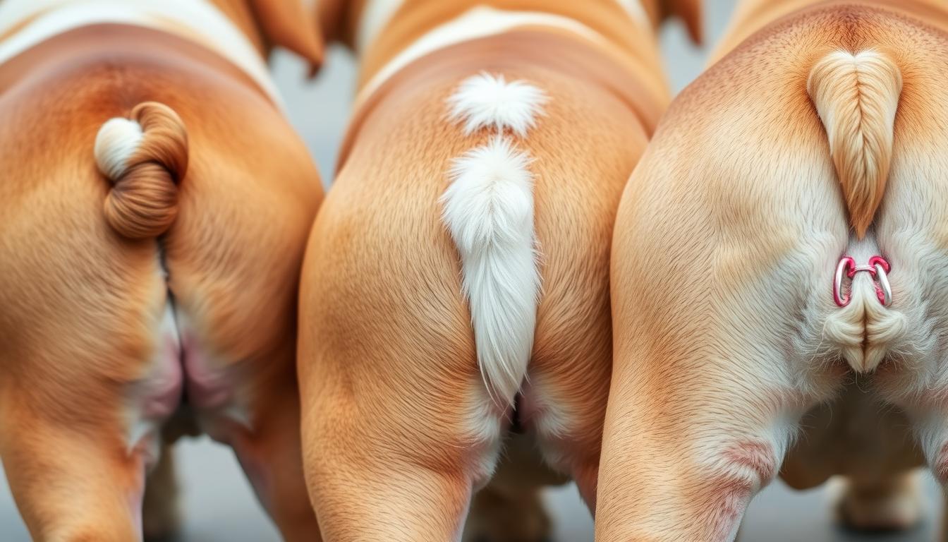 do english bulldogs have tails