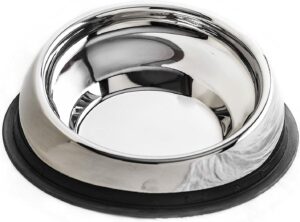 15 Best Bulldog Food Bowl Reviews - Helpful Tips To Find The Perfect One For Your Bulldogs 12 Enhanced Pet Bowl - Stainless Steel Dog Bowl for Flat-Faced Dog Breeds