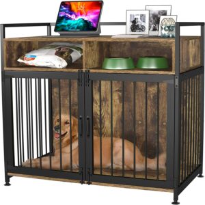 GDLF Dog Crate Furniture-Style Cages for Dogs