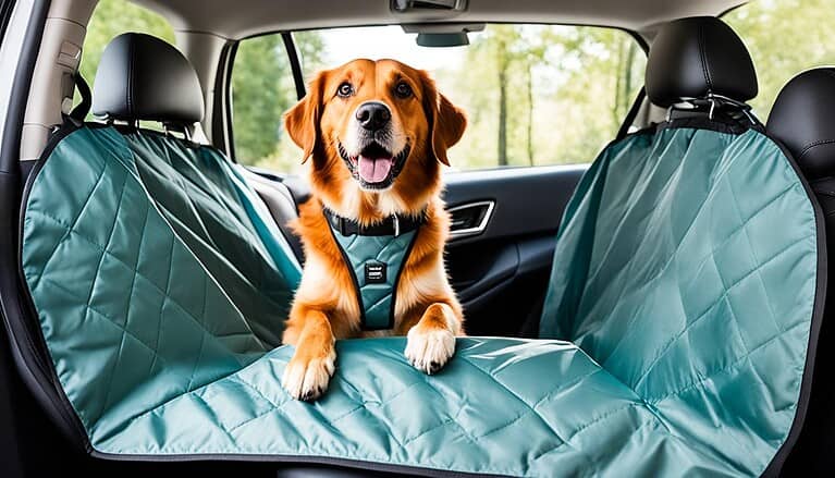 Install dog car seat covers guide