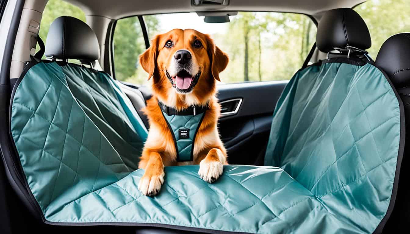 Install dog car seat covers guide