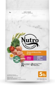 NUTRO NATURAL CHOICE Small Breed Senior Dry Dog Food