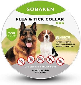 11 Best Tick Repellent for Dogs 2025 - Flea/Tick Prevention 11 SOBAKEN Flea and Tick Prevention for Dogs, Natural and Hypoallergenic Flea and Tick Collar for Dogs