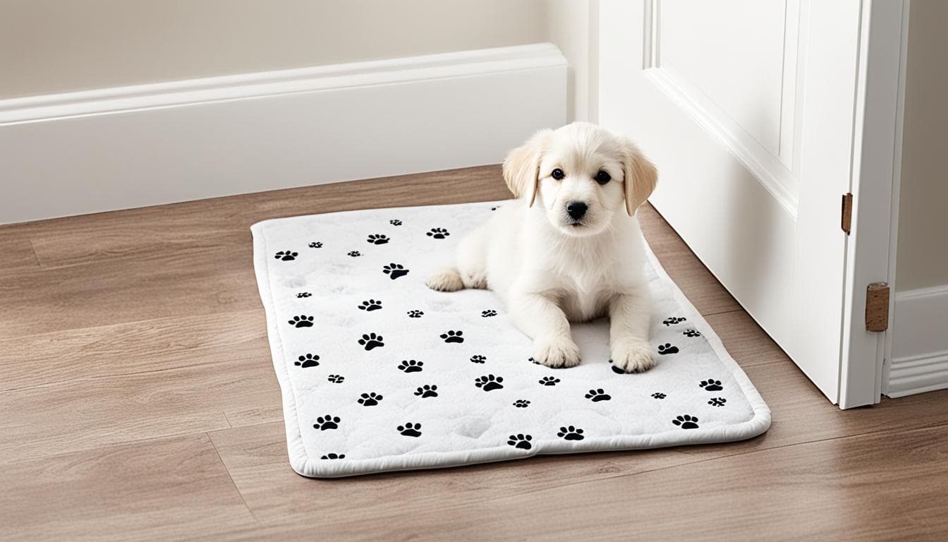 Use puppy pads for house training
