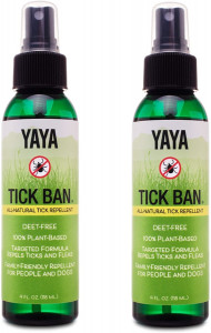 11 Best Tick Repellent for Dogs 2025 - Flea/Tick Prevention 4 Yaya Organics Tick Ban | Extra Strength Tick Repellent Made with Essential Oils and All Natural, DEET Free Ingredients