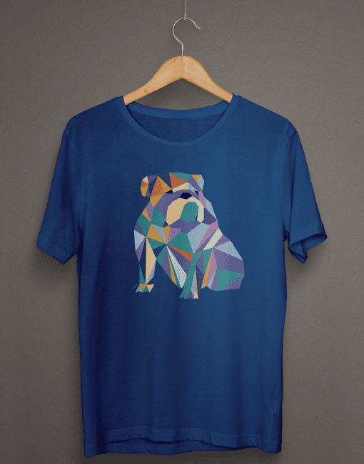 bulldog fractual tshirt bulldog fractual tshirt