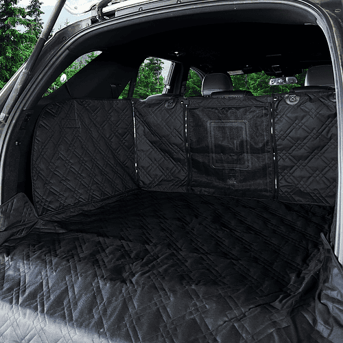 Cargo Liner for SUV with Mesh & Zippers